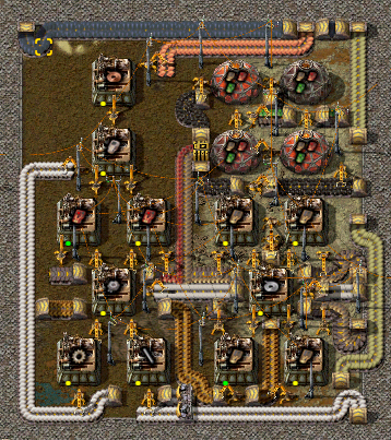 Science setup, building basic and automation on site and importing logistic