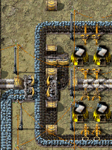 Example of a smelting array