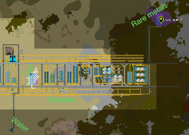 Mining rare metals