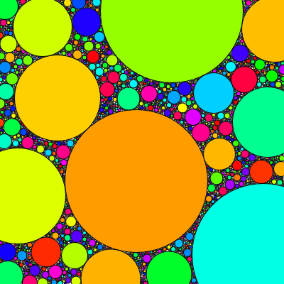 An image matching the prompt with an actually full space