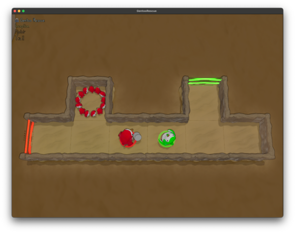 Demonstrating colored walls