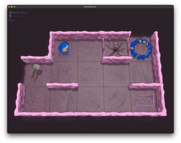Showing off the first level with recursion