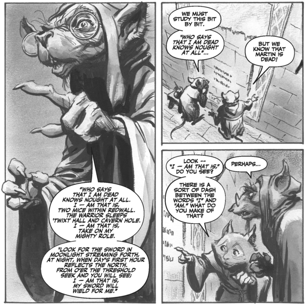 Review Redwall The Graphic Novel Jverkamp Com   Redwall 289444 