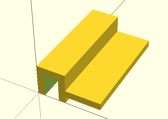 OpenSCAD version of the clip