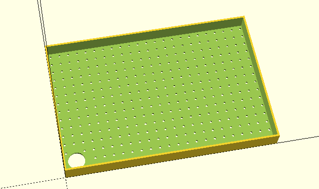 Rendering of final design